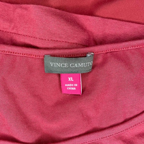 Vince Camuto Pink Viscose Layered Tank Size XL - Picture 5 of 8